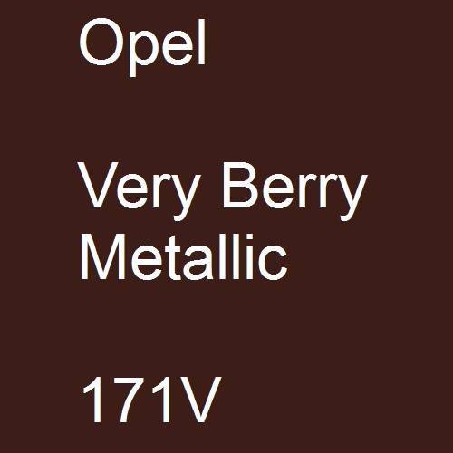 Opel, Very Berry Metallic, 171V.